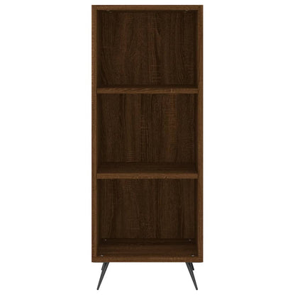 Alacena aspecto roble marrón 34,5x34x180 cm material madera