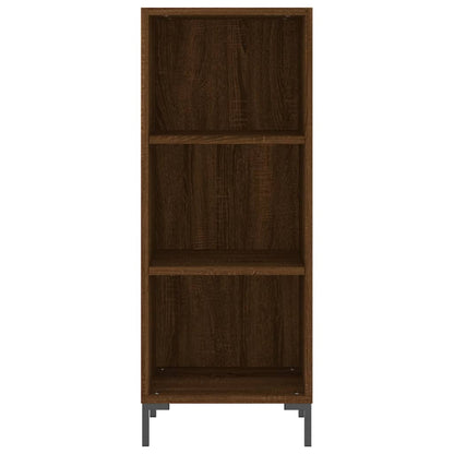 Alacena aspecto roble marrón 34,5x34x180 cm material madera