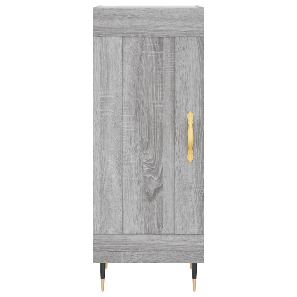 Alacena Gris Sonoma 34,5x34x180 cm de madera