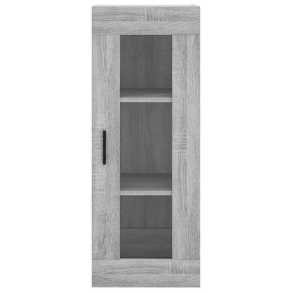 Alacena Gris Sonoma 34,5x34x180 cm de madera