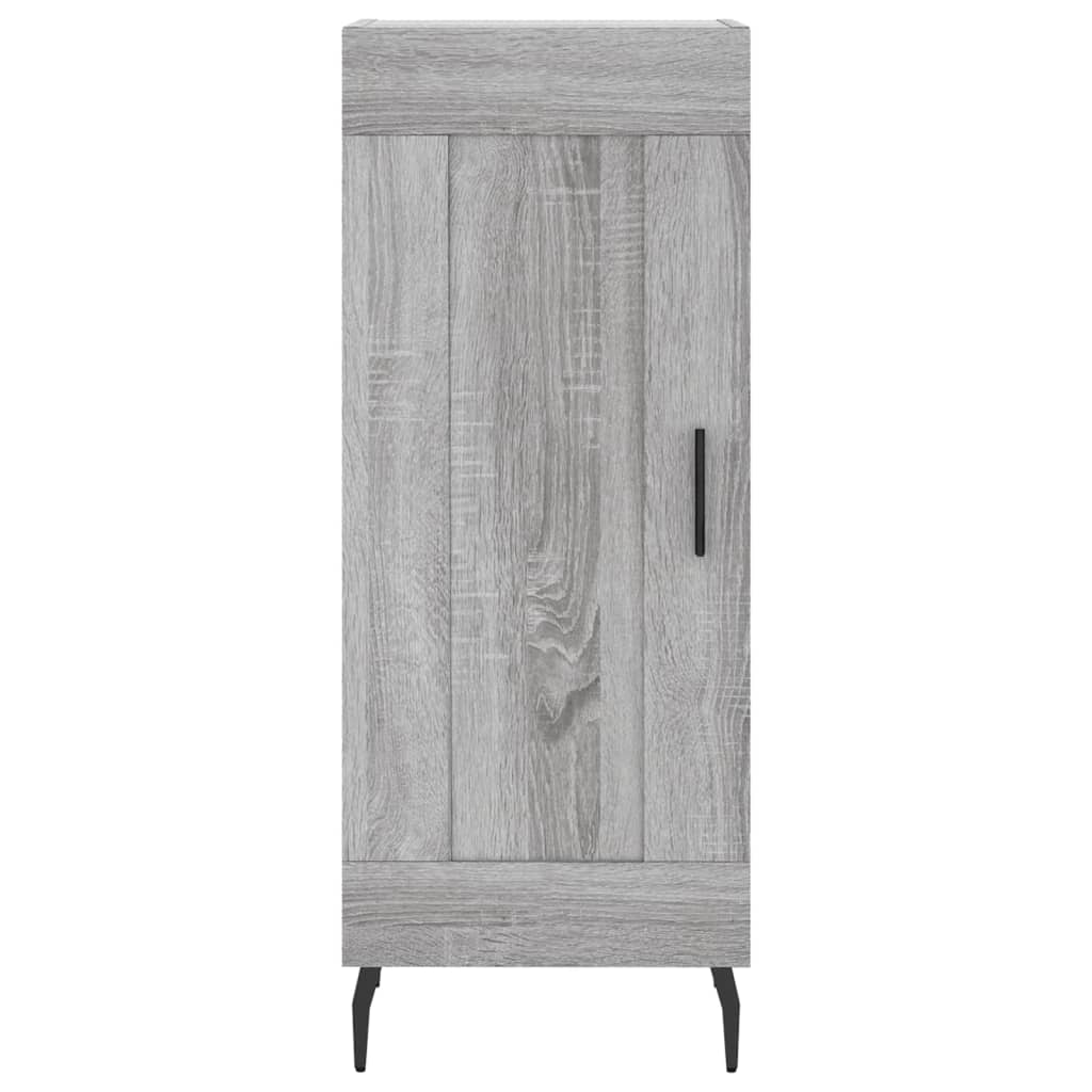 Alacena Gris Sonoma 34,5x34x180 cm de madera