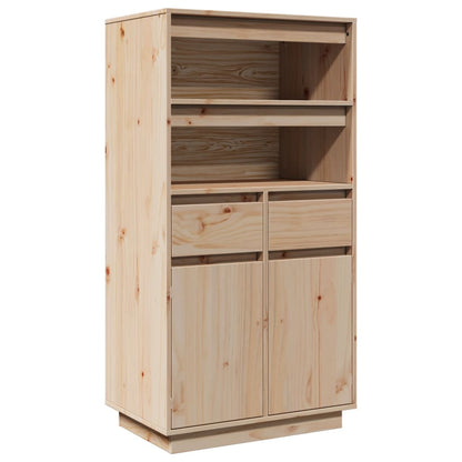 Highboard 60x40x116,5 cm Massivholz Kiefer