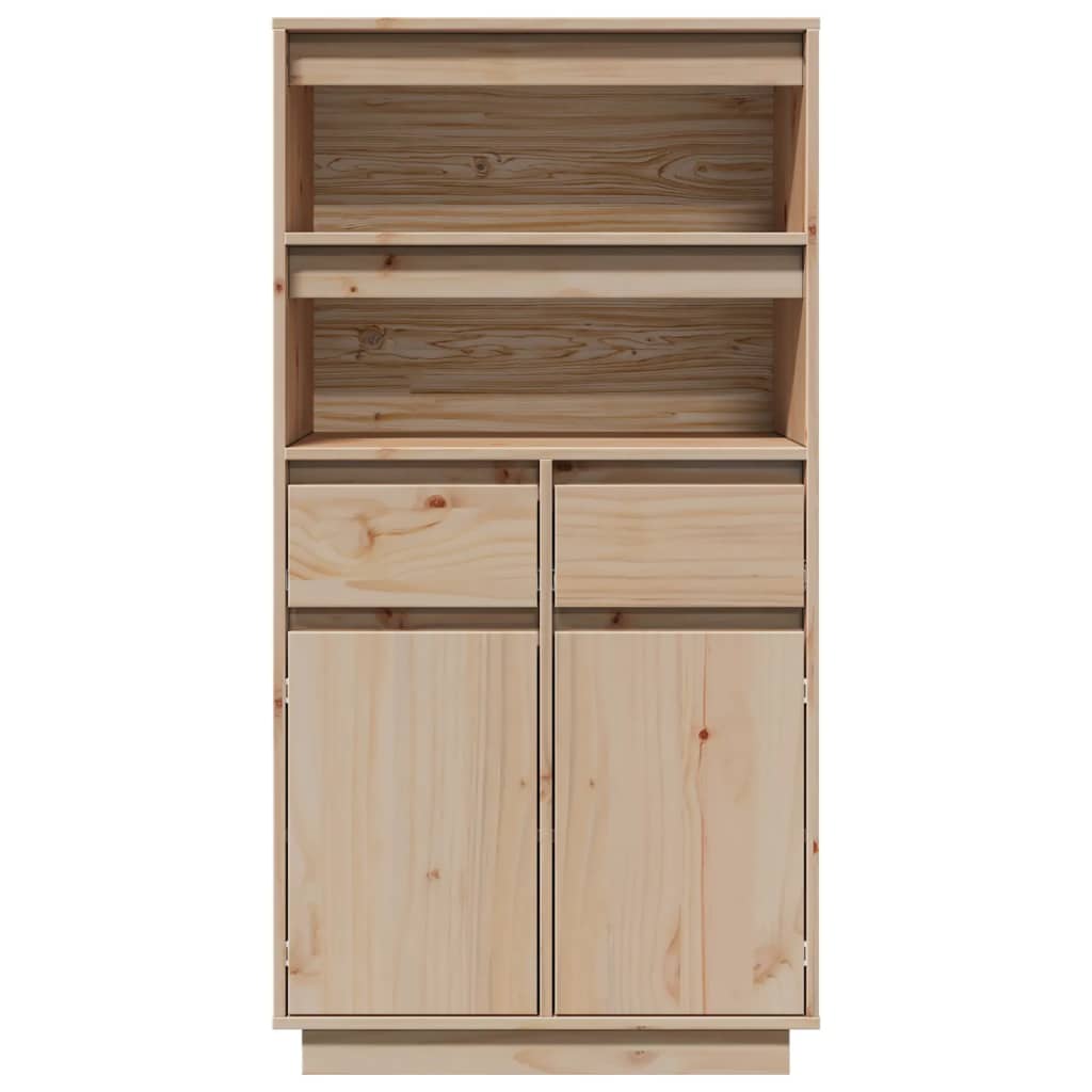 Highboard 60x40x116,5 cm Massivholz Kiefer