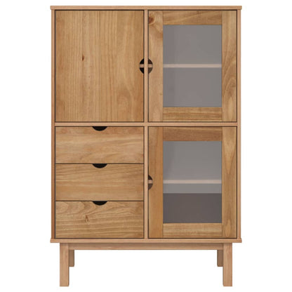 Highboard OTTA 85x43x125 cm Massivholz Kiefer