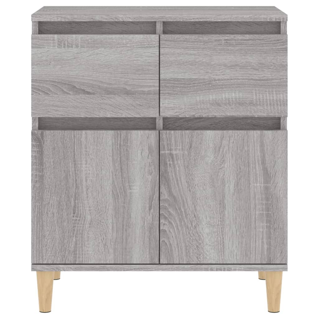 Buffet gris Sonoma 60x35x70 cm en bois