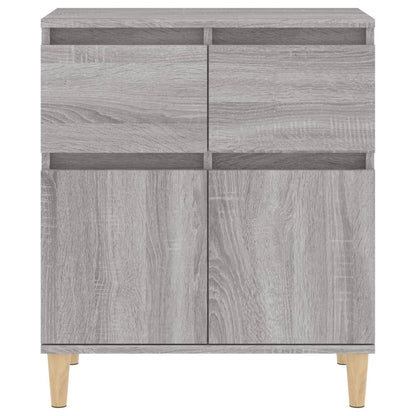 Buffet gris Sonoma 60x35x70 cm en bois