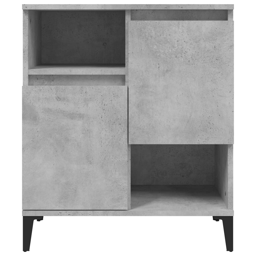 Sideboard Betongrau 60x35x70 cm Holzwerkstoff