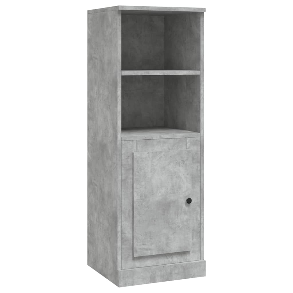 Highboard Betongrau 36x35,5x103,5 cm Holzwerkstoff