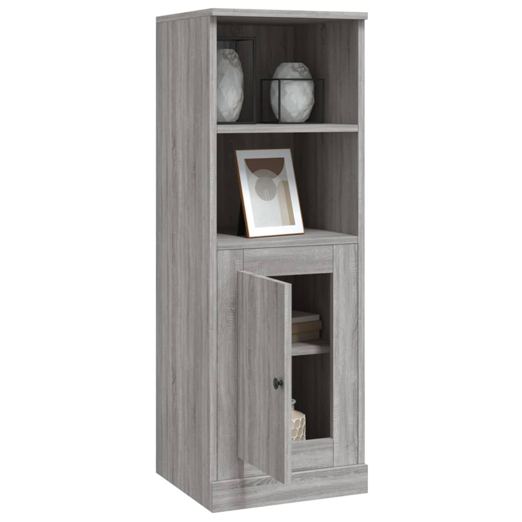 Alacena gris Sonoma 36x35,5x103,5 cm material madera