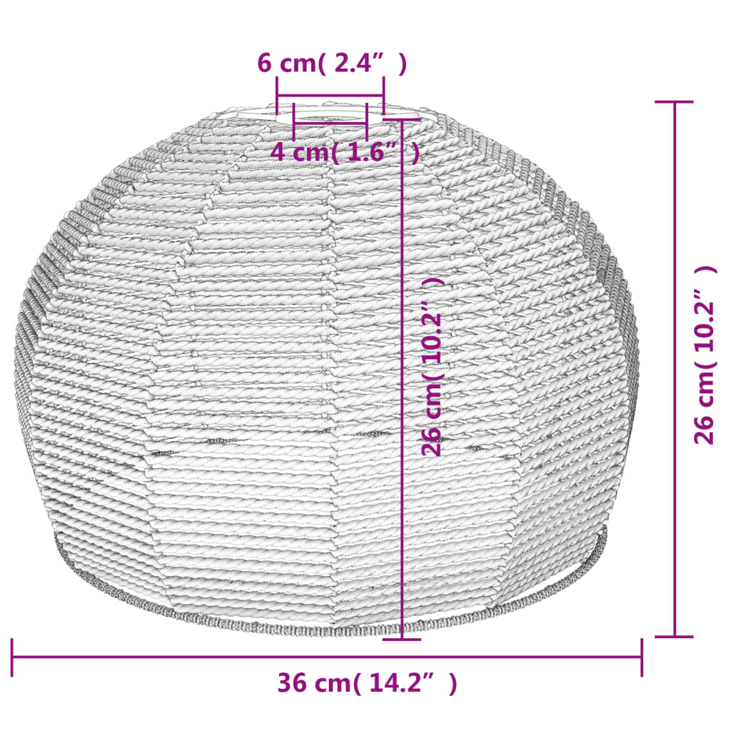 Lampenschirm Ø36x26 cm Eisen und Papier