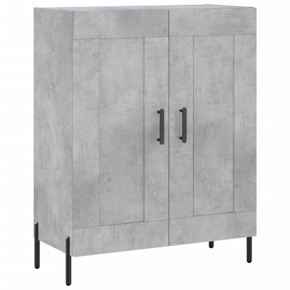 Buffet gris béton 69,5x34x90 cm en bois