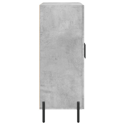 Buffet gris béton 69,5x34x90 cm en bois