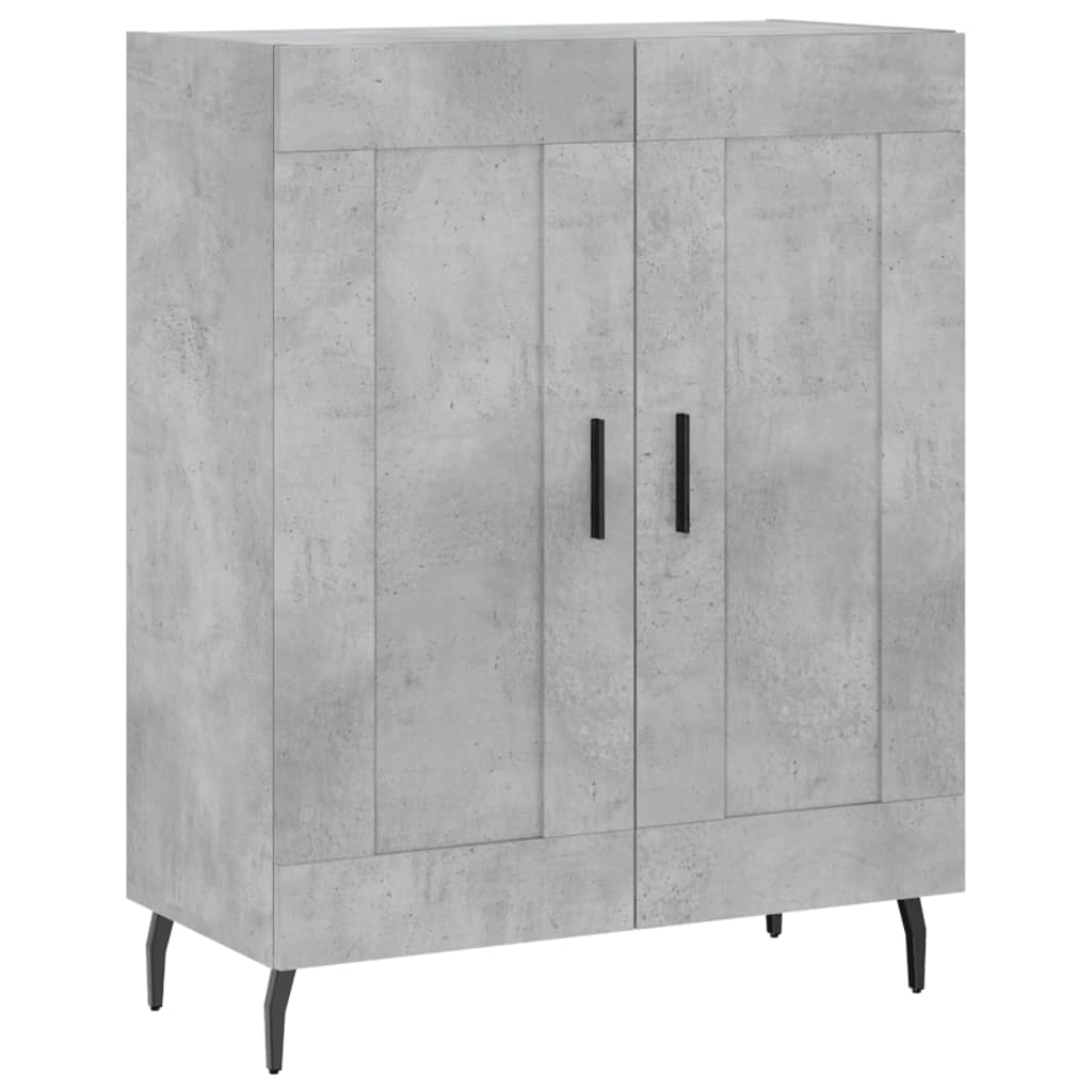 Sideboard Betongrau 69,5x34x90 cm Holzwerkstoff