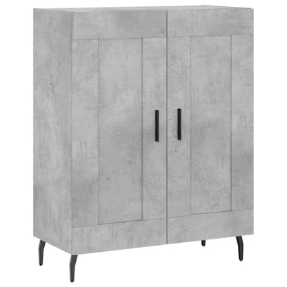 Sideboard Betongrau 69,5x34x90 cm Holzwerkstoff