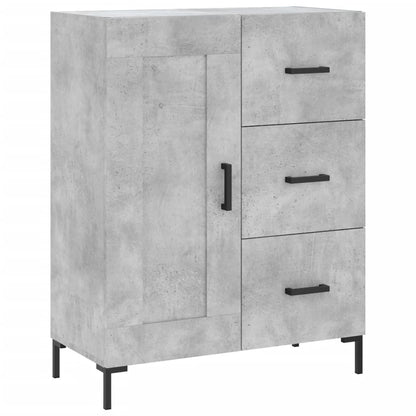 Sideboard Betongrau 69,5x34x90 cm Holzwerkstoff