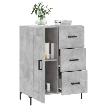 Sideboard Betongrau 69,5x34x90 cm Holzwerkstoff