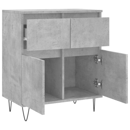 Sideboard Betongrau 60x35x70 cm Holzwerkstoff