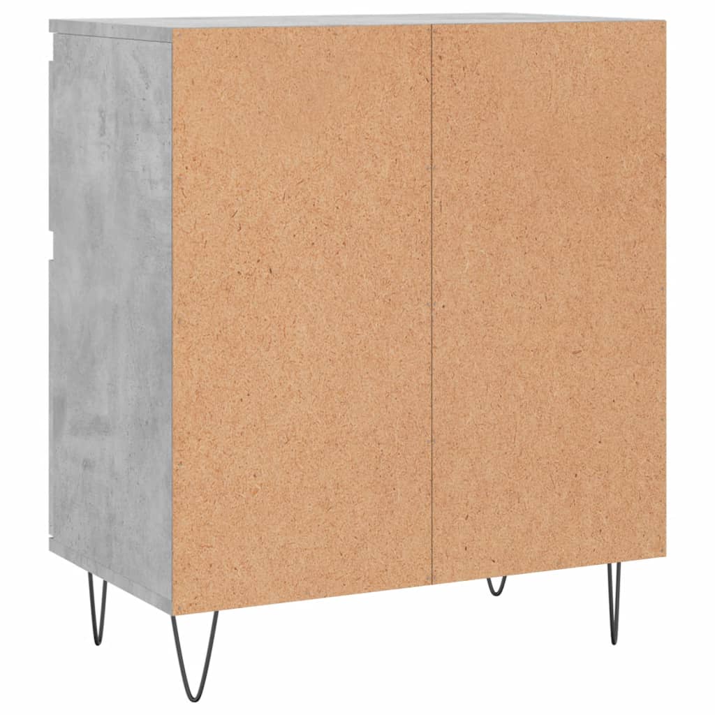 Sideboard Betongrau 60x35x70 cm Holzwerkstoff