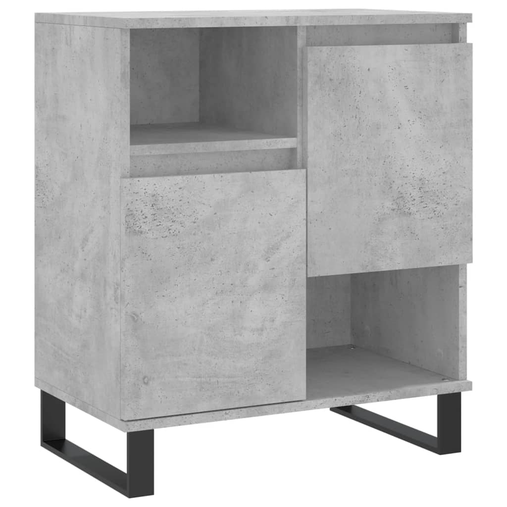 Sideboard Betongrau 60x35x70 cm Holzwerkstoff