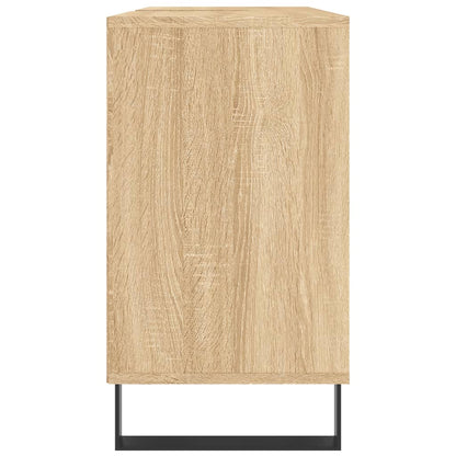 Meuble de salle de bain chêne Sonoma 80x33x60 cm matériau bois