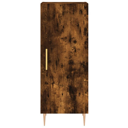 Highboard Räuchereiche 34,5x34x180 cm Holzwerkstoff