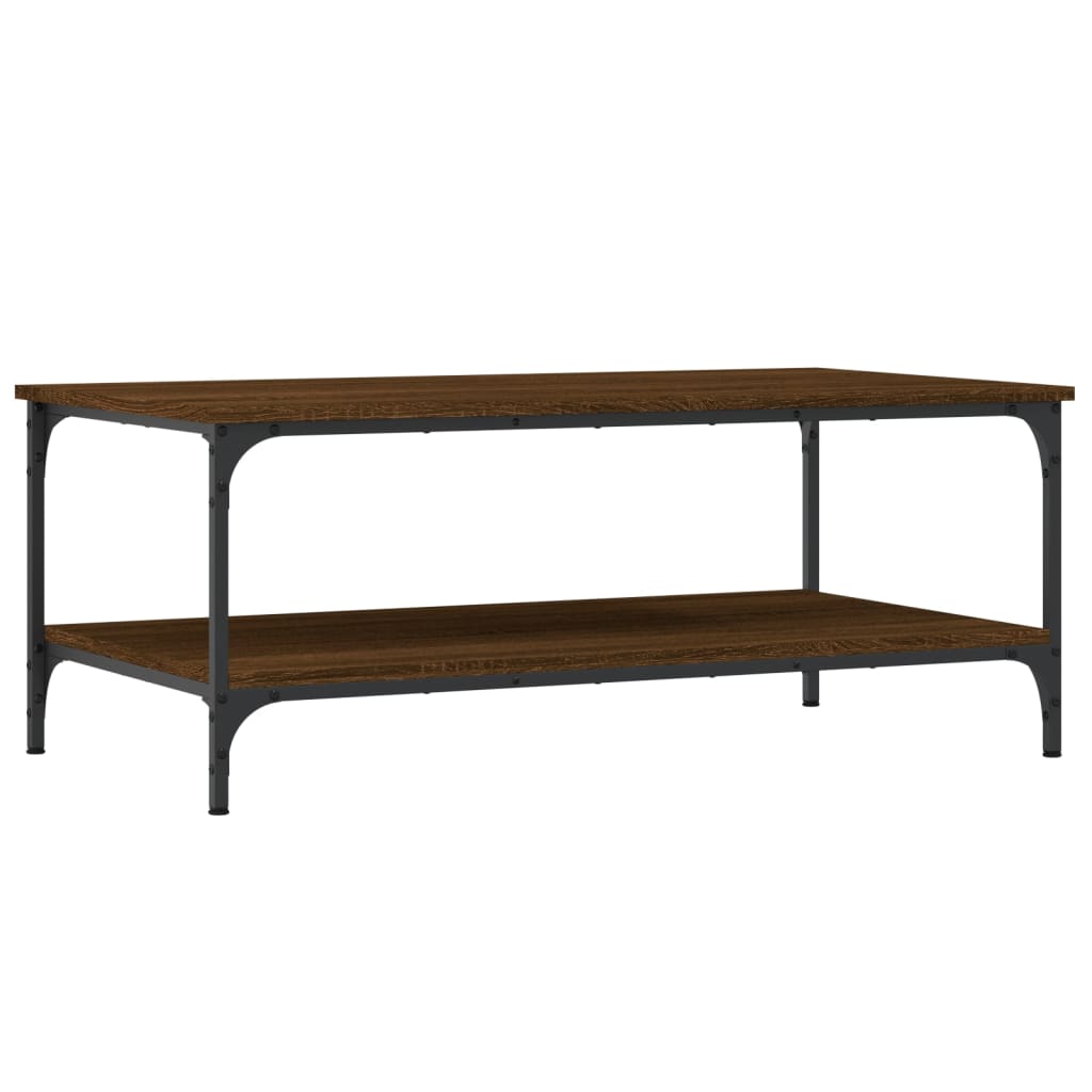 Couchtisch Braun Eichen-Optik 100x55x40 cm Holzwerkstoff