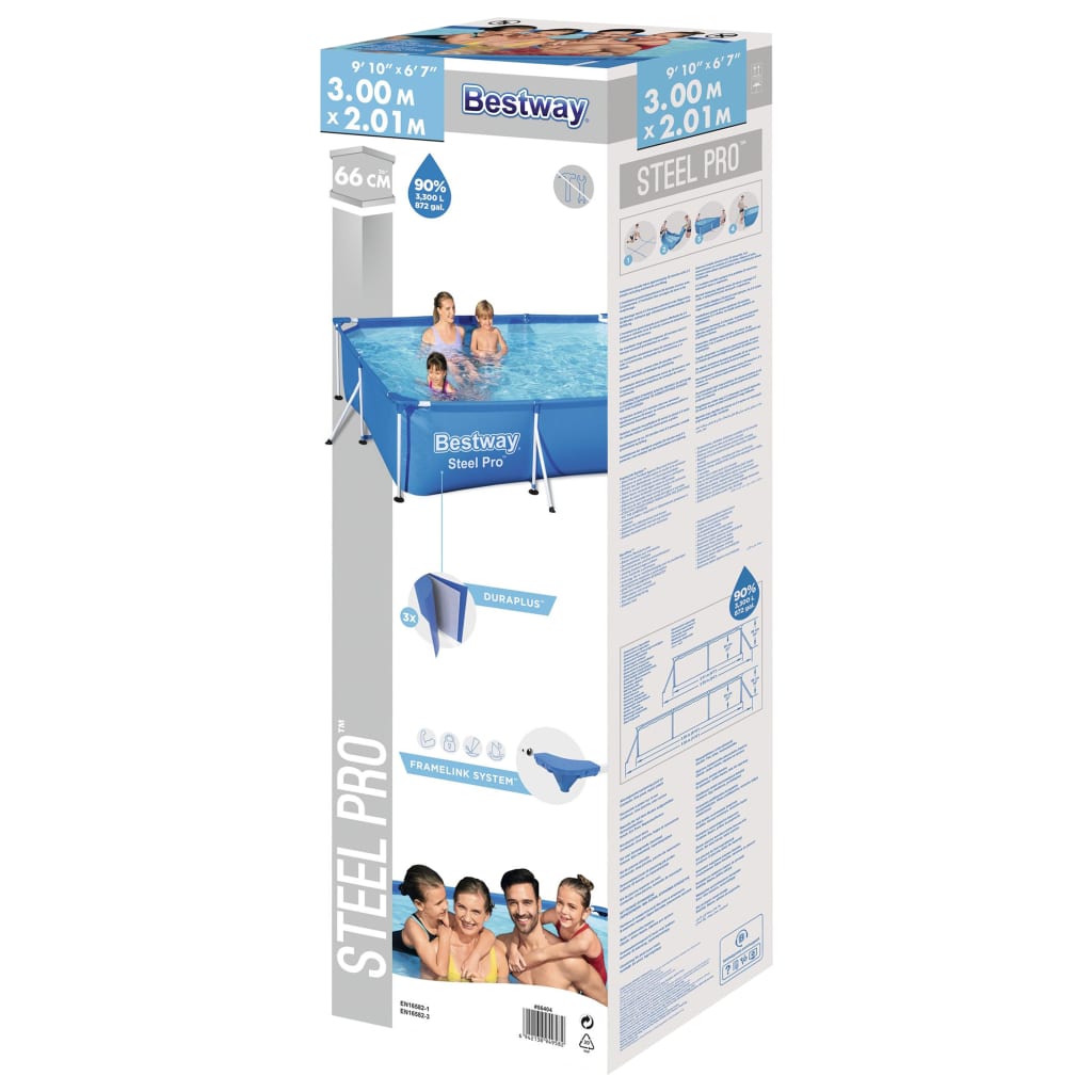 Bestway Piscina Acero Pro 300x201x66 cm