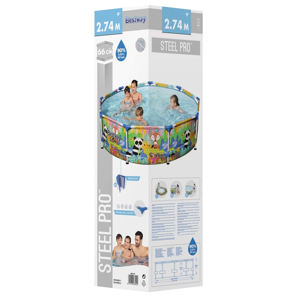 Piscine Bestway Steel Pro MAX 274x66 cm