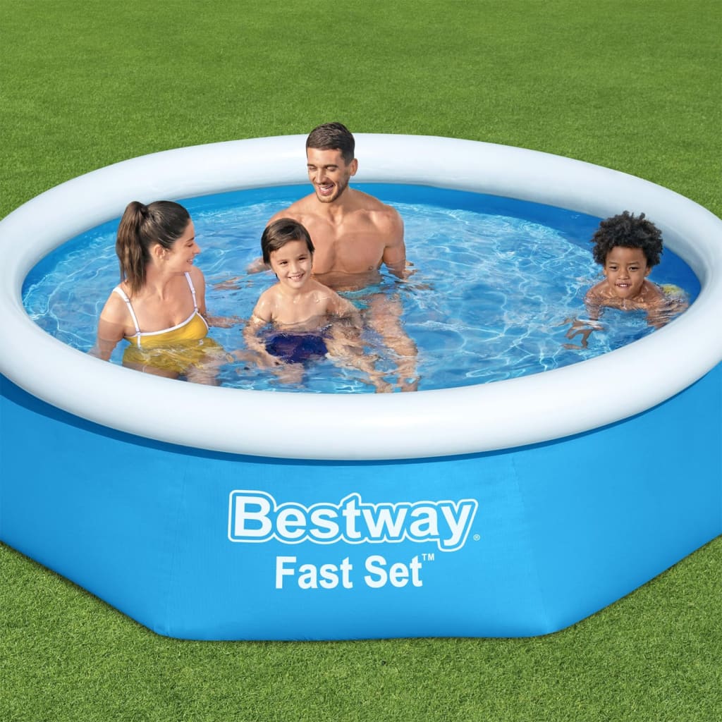 Bestway Piscine Gonflable Ronde Fast Set 244x66 cm 57265