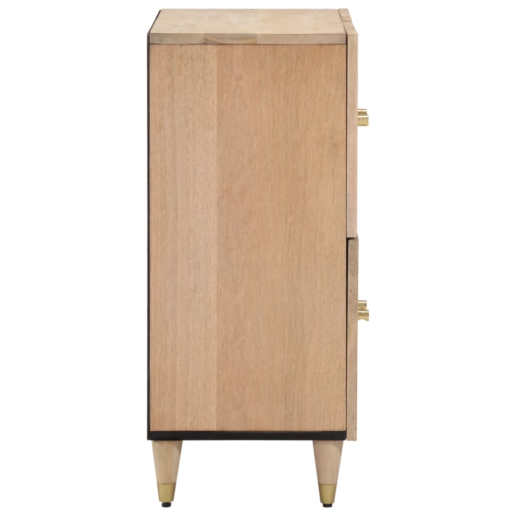 Meuble d'appoint 60x33x75 cm en bois de manguier massif