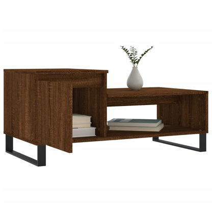 Couchtisch Braun Eichen-Optik 100x50x45 cm Holzwerkstoff