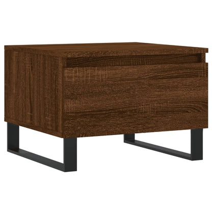 Couchtisch Braun Eichen-Optik 50x46x35 cm Holzwerkstoff