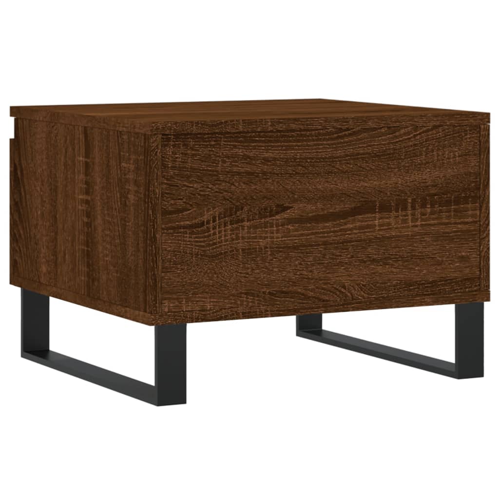 Couchtisch Braun Eichen-Optik 50x46x35 cm Holzwerkstoff