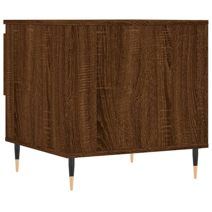 Couchtisch Braun Eichen-Optik 50x46x50 cm Holzwerkstoff