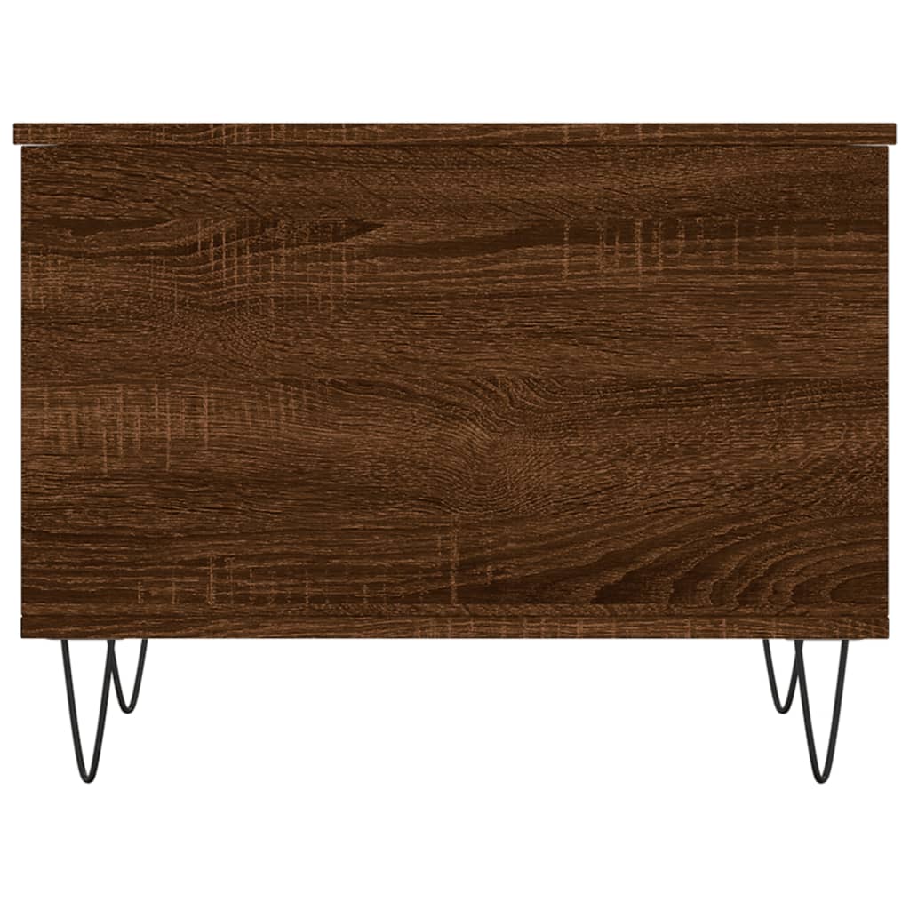 Couchtisch Braun Eichen-Optik 60x44,5x45 cm Holzwerkstoff