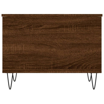 Couchtisch Braun Eichen-Optik 60x44,5x45 cm Holzwerkstoff