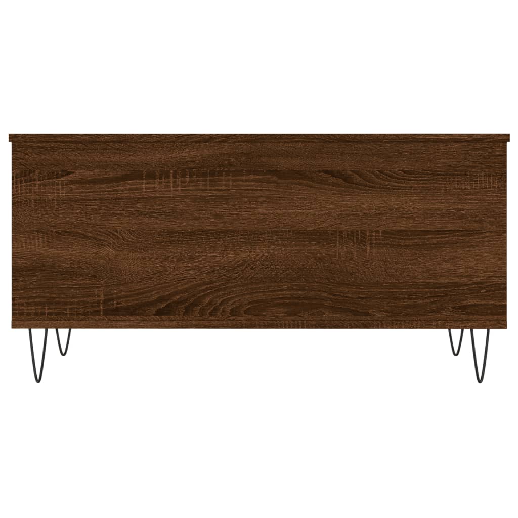 Couchtisch Braun Eichen-Optik 90x44,5x45 cm Holzwerkstoff