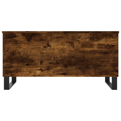 Table basse chêne fumé 90x44,5x45 cm en bois