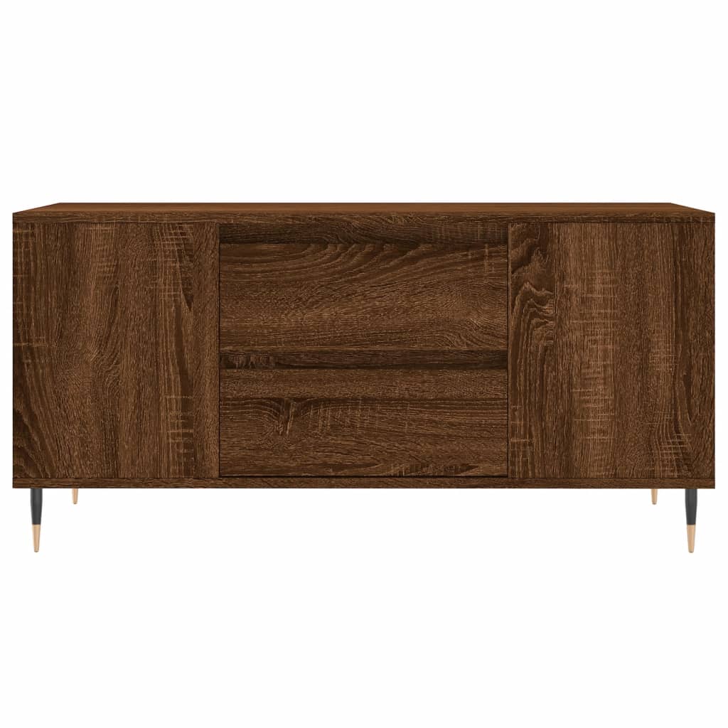 Couchtisch Braun Eichen-Optik 102x44,5x50 cm Holzwerkstoff