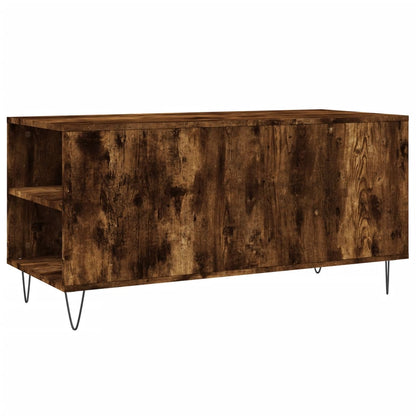 Couchtisch Räuchereiche 102x44,5x50 cm Holzwerkstoff