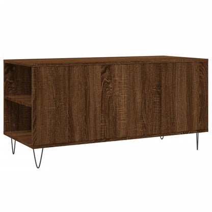 Couchtisch Braun Eichen-Optik 102x44,5x50 cm Holzwerkstoff