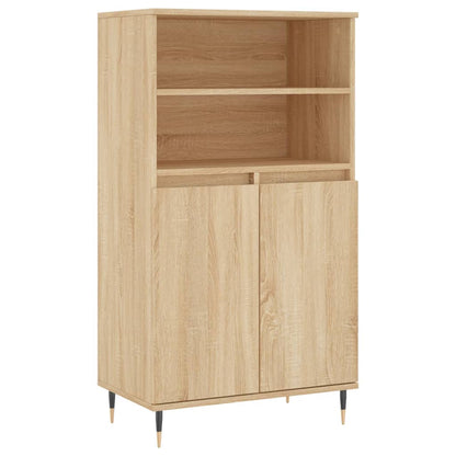 Highboard Sonoma-Eiche 60x36x110 cm Holzwerkstoff