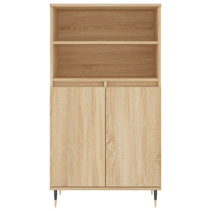 Highboard Sonoma-Eiche 60x36x110 cm Holzwerkstoff