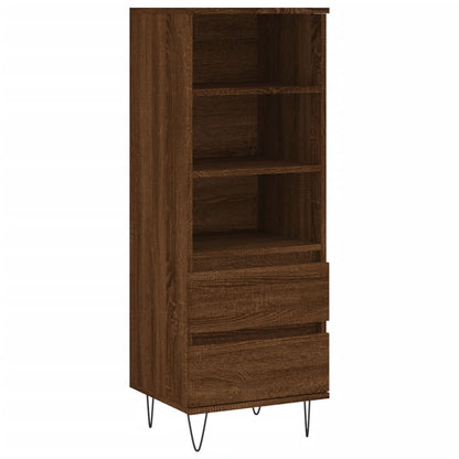 Alacena aspecto roble marrón 40x36x110 cm material madera