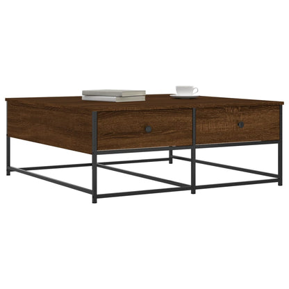 Couchtisch Braun Eichen-Optik 100x99x40 cm Holzwerkstoff