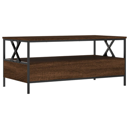 Couchtisch Braun Eichen-Optik 100x51x45 cm Holzwerkstoff