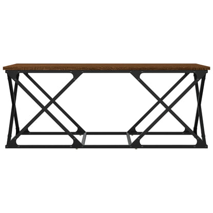 Couchtisch Braun Eichen-Optik 100x49x40 cm Holzwerkstoff