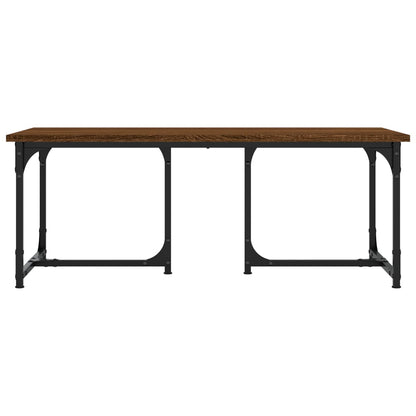 Couchtisch Braun Eichen-Optik 90x50x35 cm Holzwerkstoff