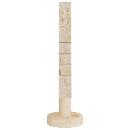 Deko-Weihnachtsbäume 2 Stk. Holz 30 cm Massivholz Kiefer