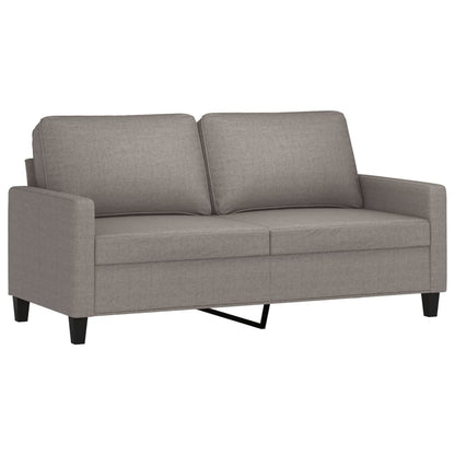 2-Sitzer-Sofa "Lina" Taupe 140 cm Stoff